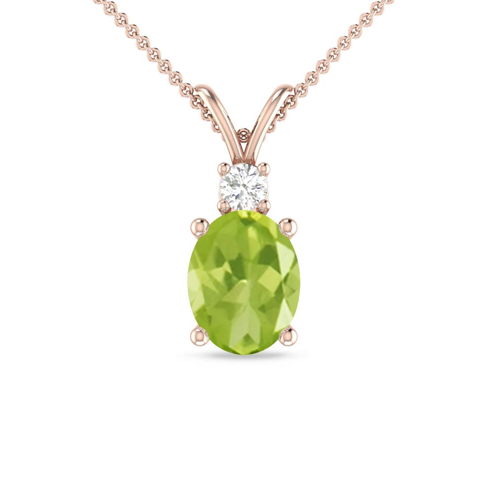 Rose Gold - Peridot