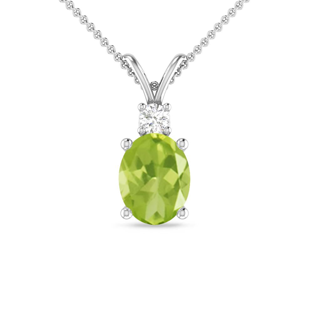 White Gold - Peridot