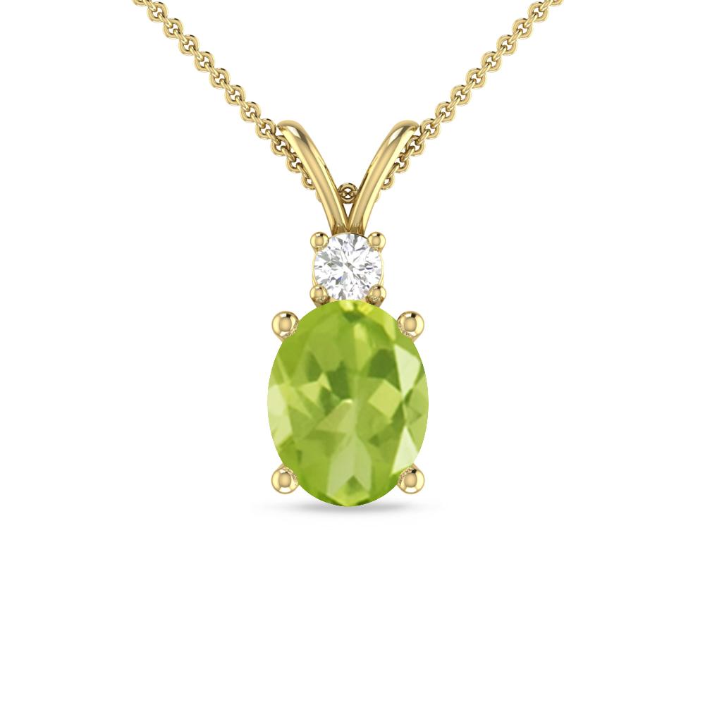 Yellow Gold - Peridot