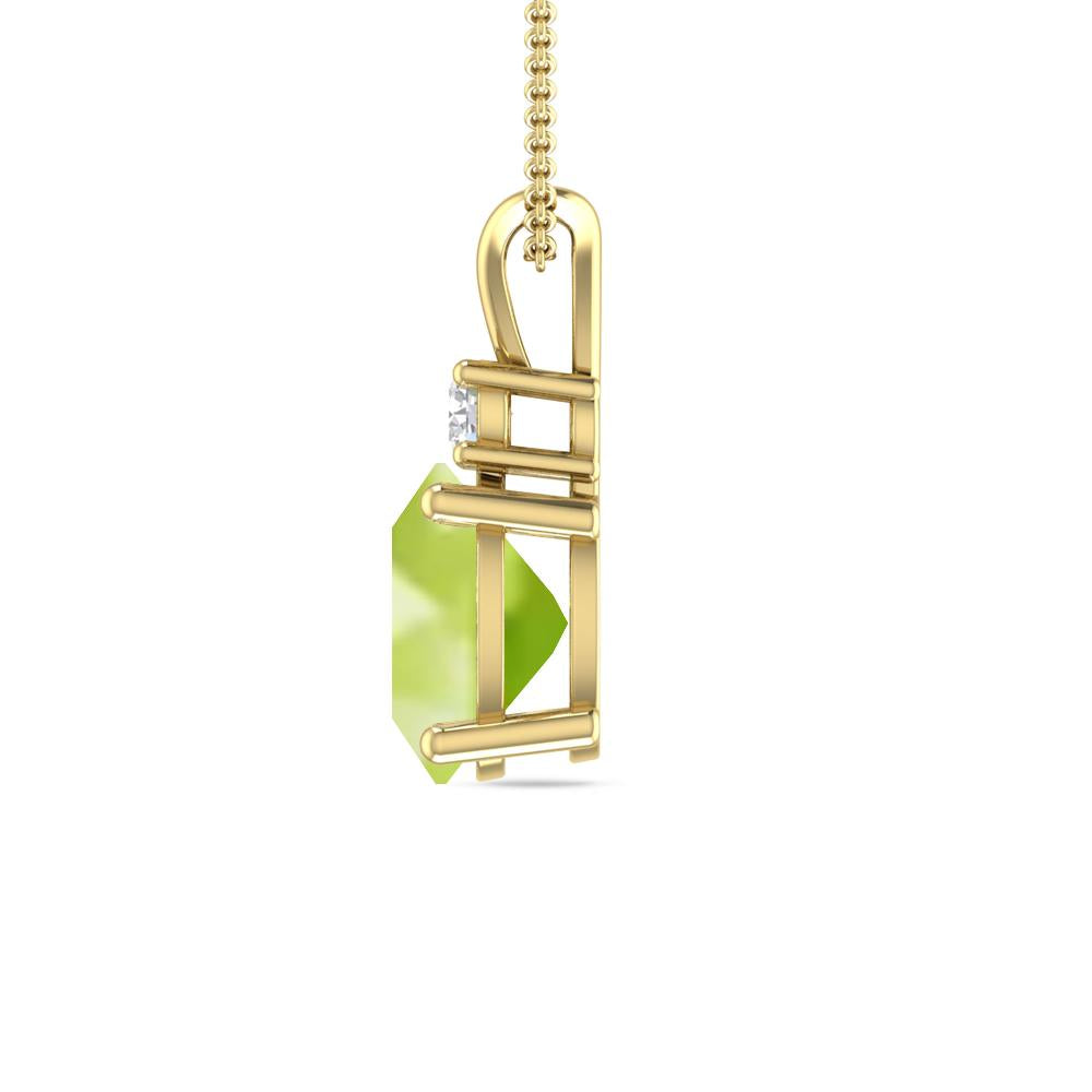 Yellow Gold - Peridot