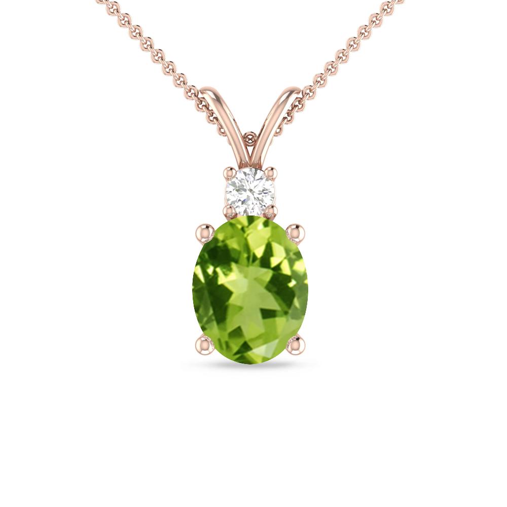 Rose Gold - Peridot