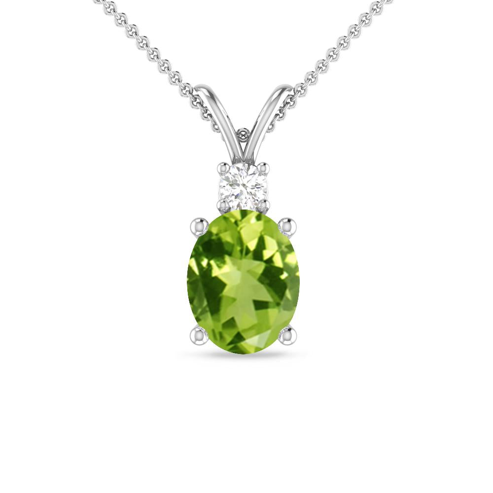 White Gold - Peridot