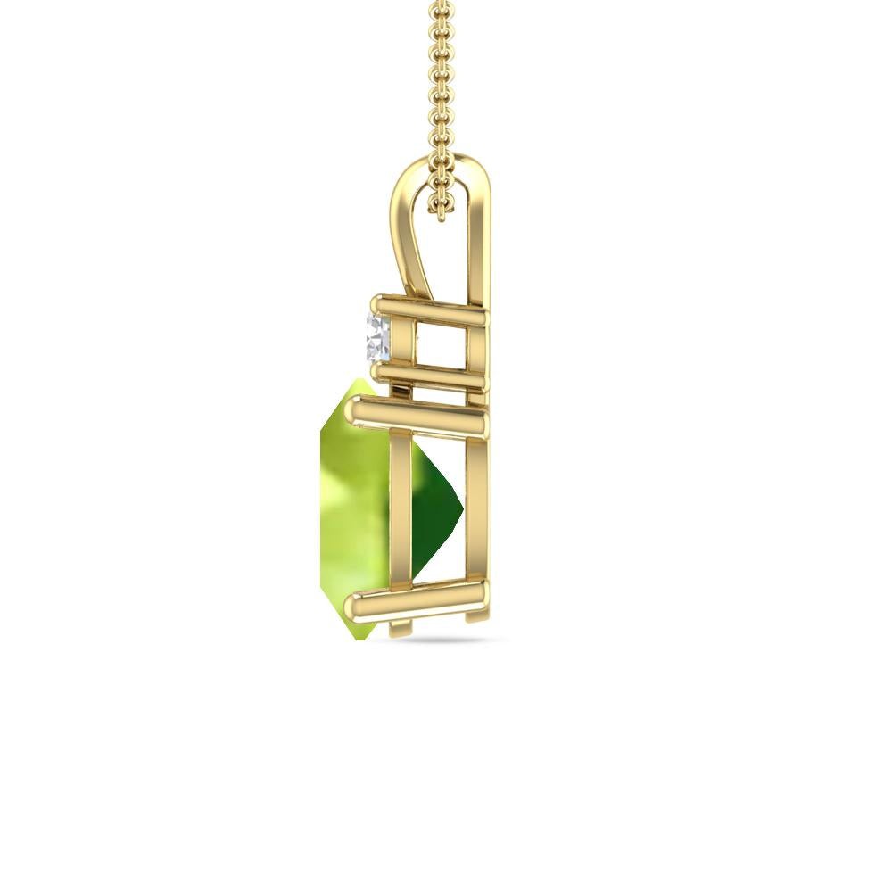 Yellow Gold - Peridot