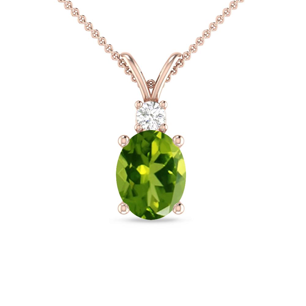 Rose Gold - Peridot