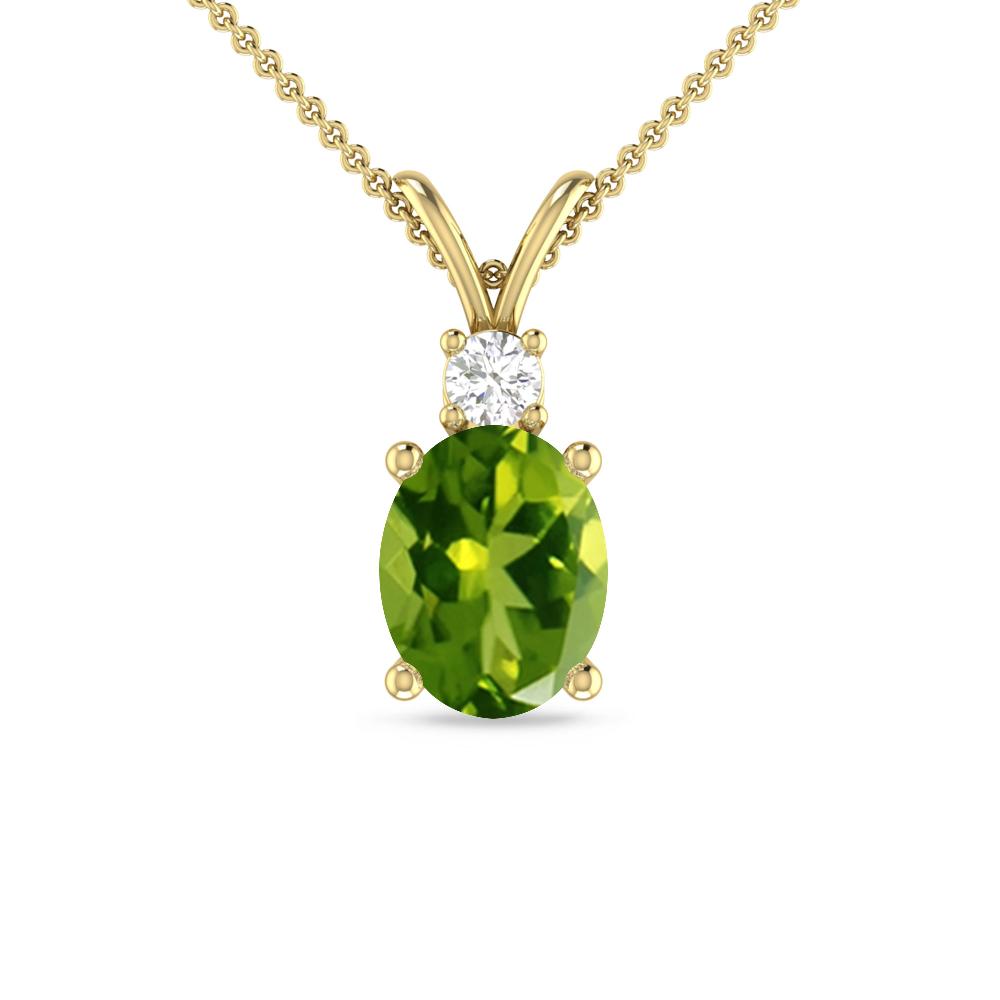 Yellow Gold - Peridot