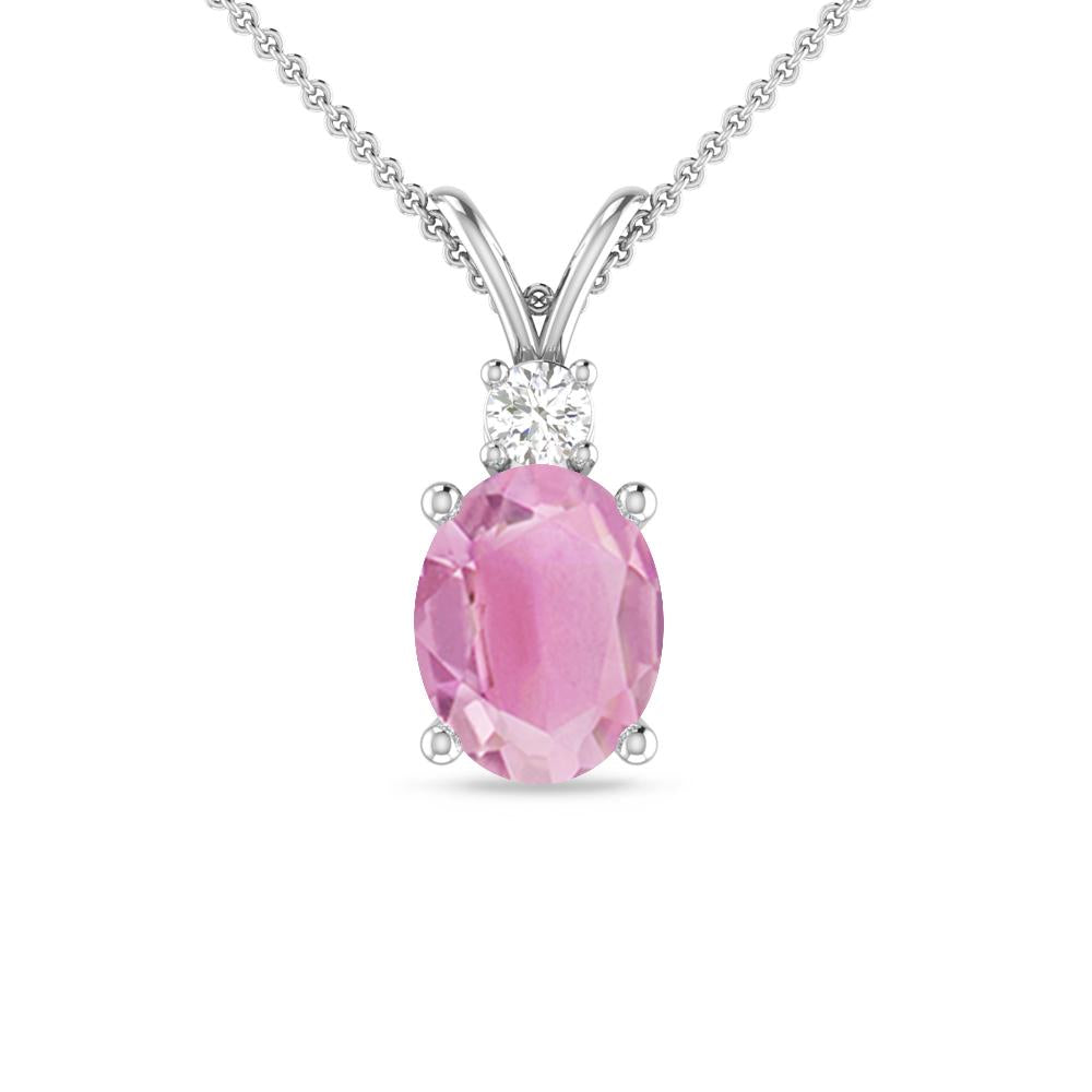 White Gold - Pink Tourmaline