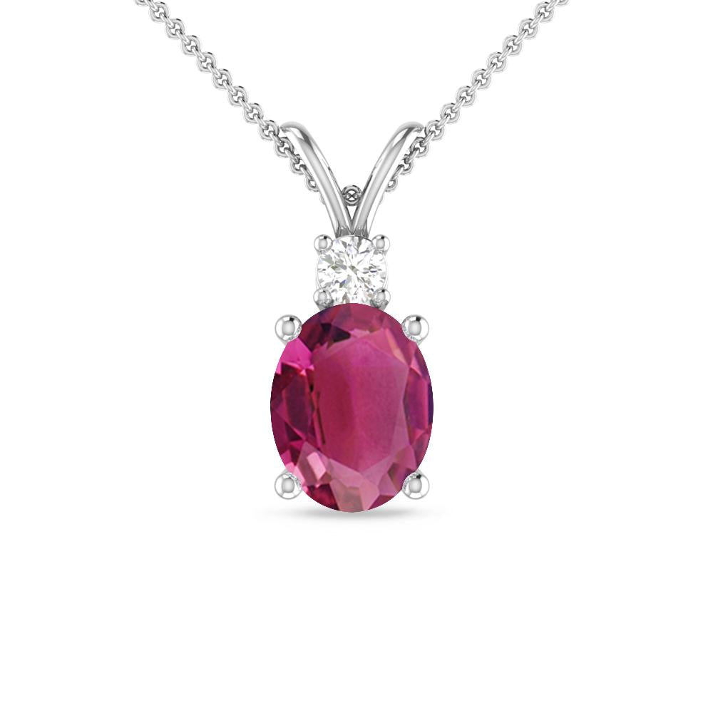 White Gold - Pink Tourmaline