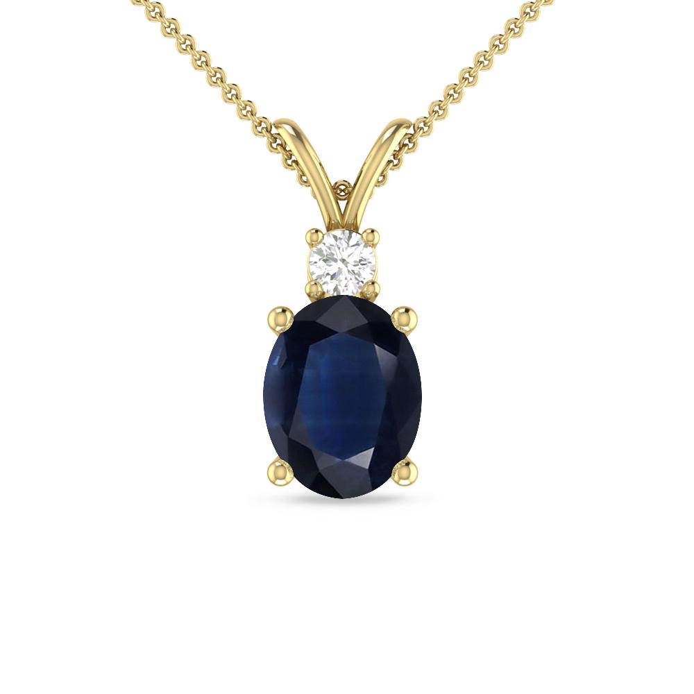 Yellow Gold - Sapphire