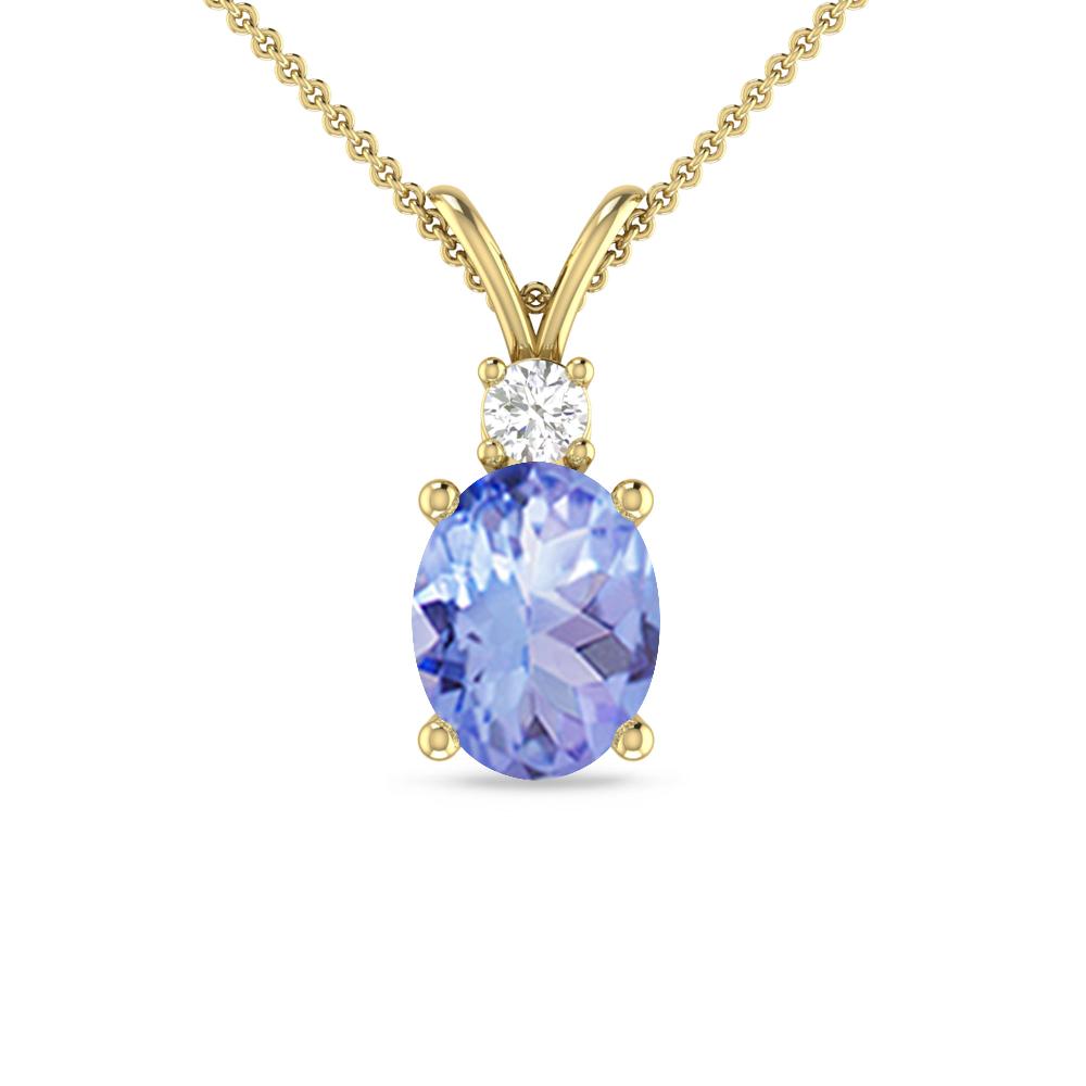 Yellow Gold - Tanzanite