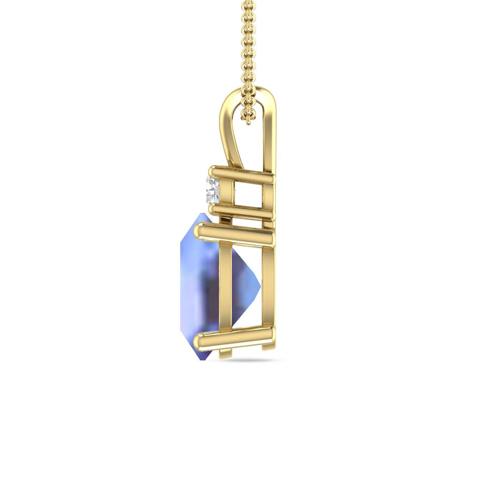 Yellow Gold - Tanzanite