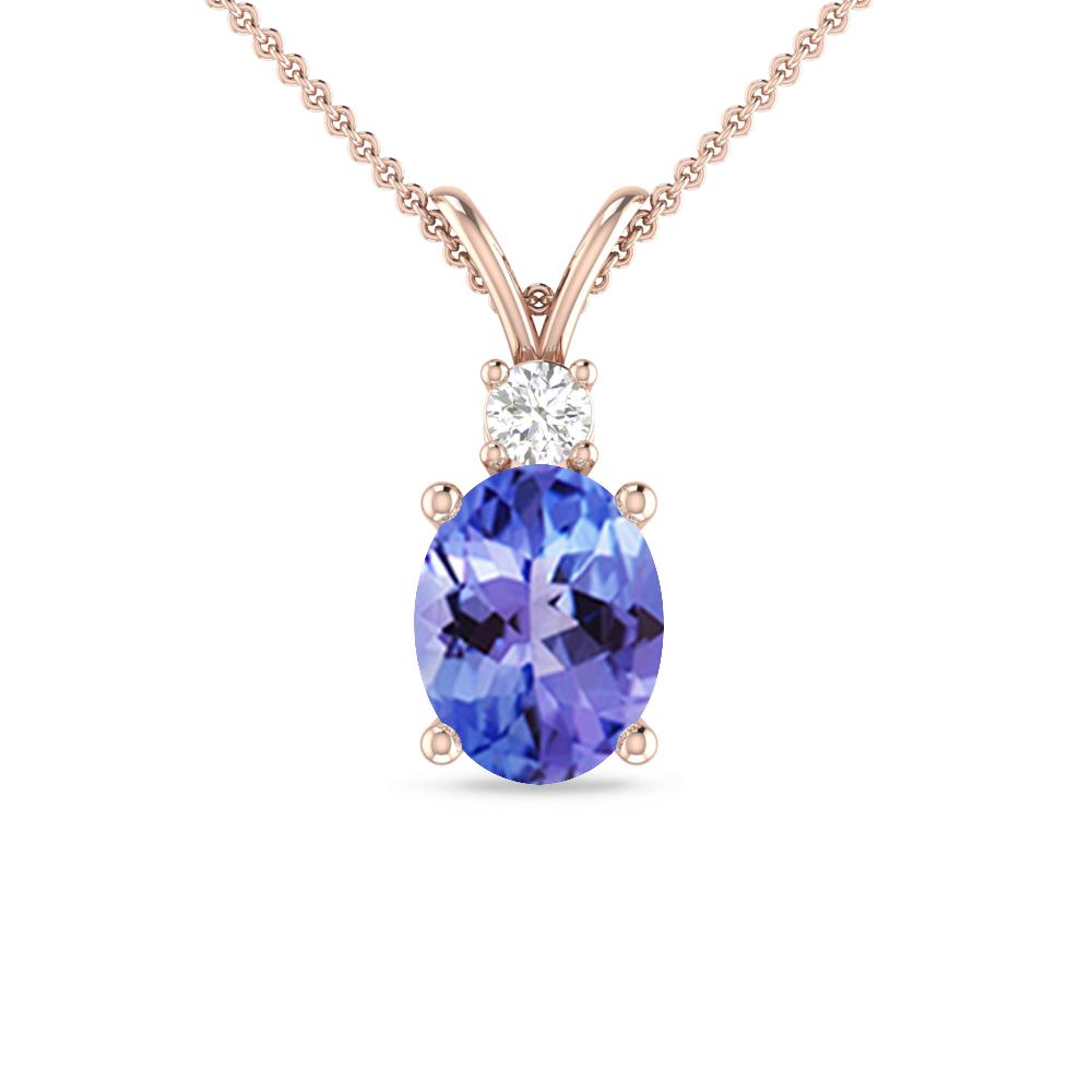 Rose Gold - Tanzanite