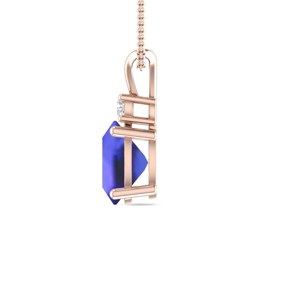 Rose Gold - Tanzanite