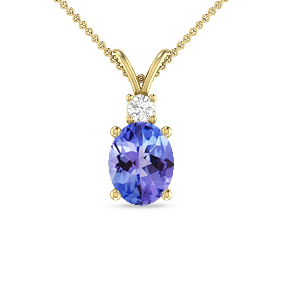 Yellow Gold - Tanzanite