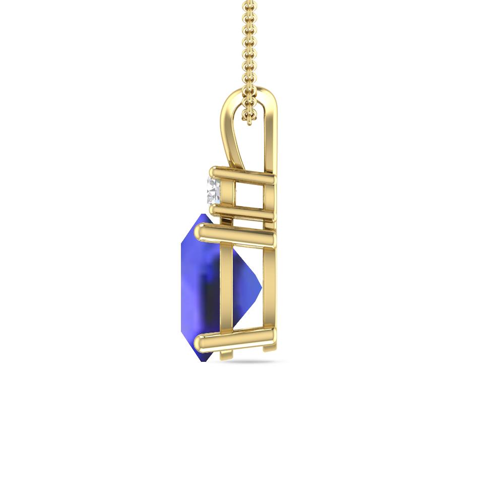 Yellow Gold - Tanzanite