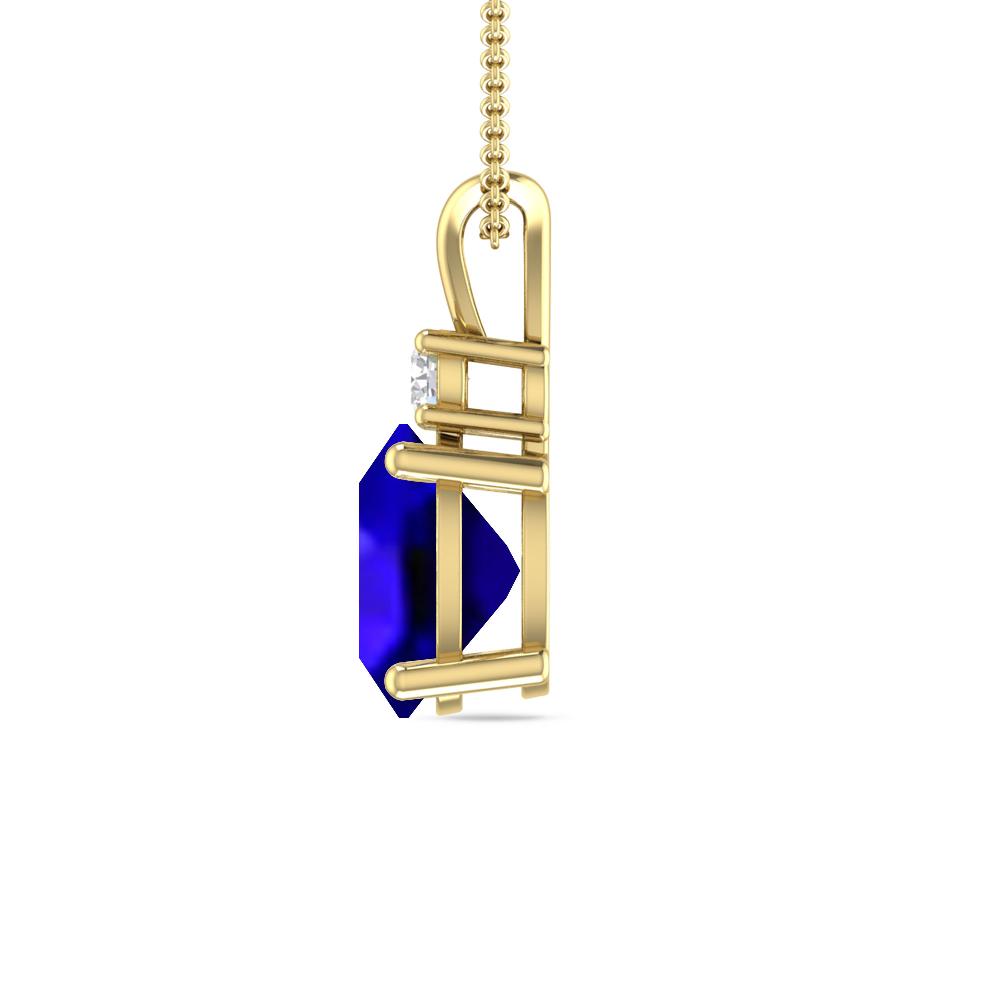 Yellow Gold - Tanzanite