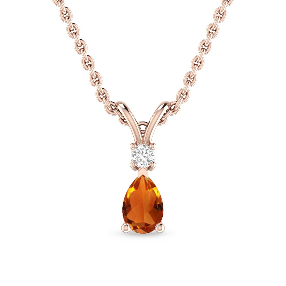 Rose Gold - Citrine