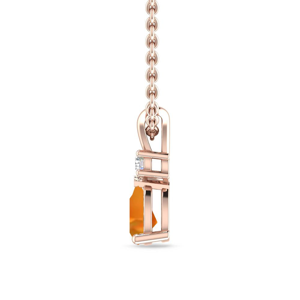 Rose Gold - Citrine