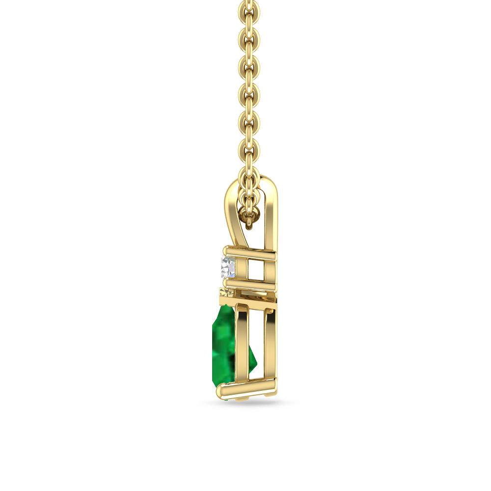 Yellow Gold - Emerald