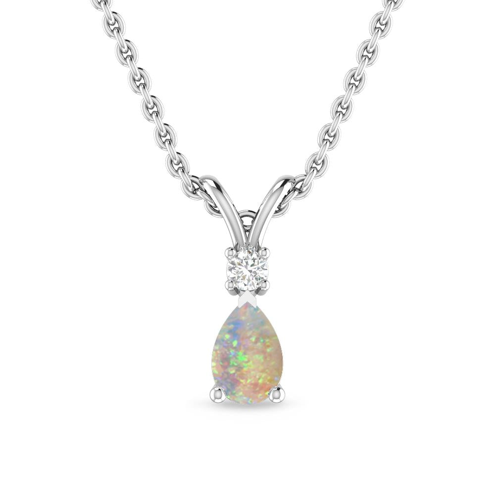 White Gold - Opal