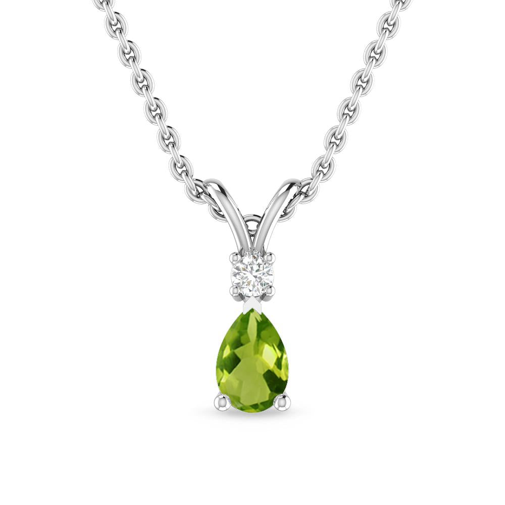 White Gold - Peridot