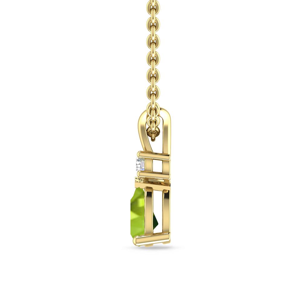 Yellow Gold - Peridot