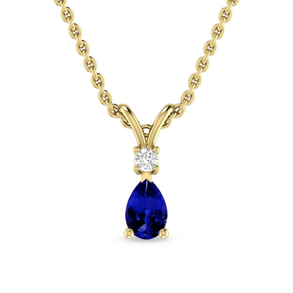 Yellow Gold - Tanzanite