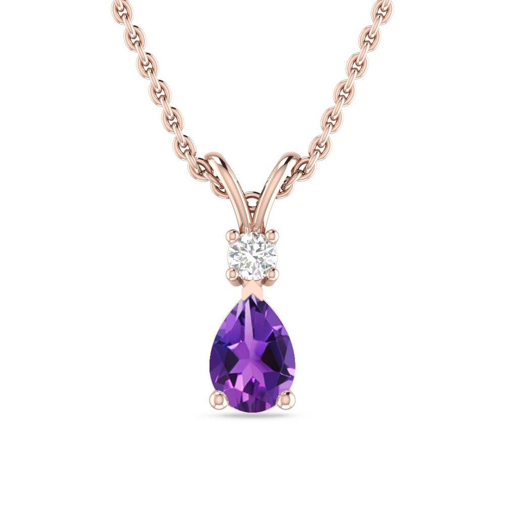 Rose Gold - Amethyst