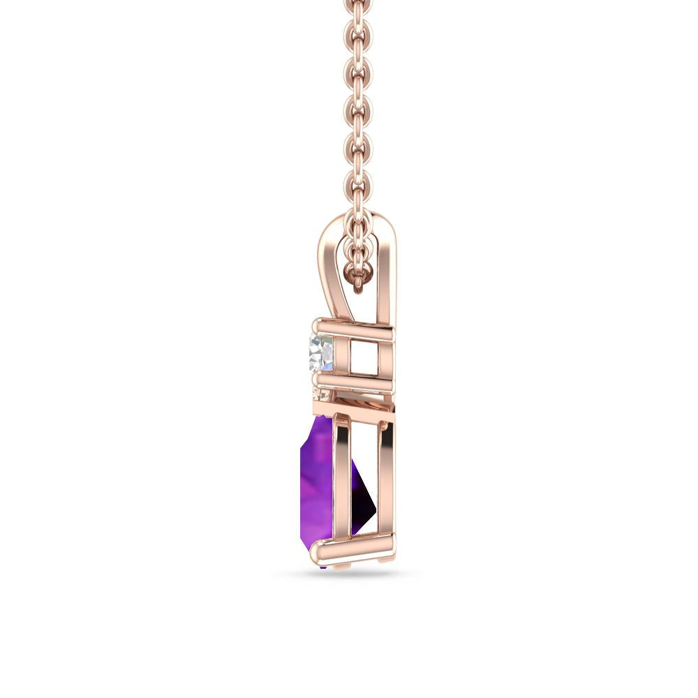 Rose Gold - Amethyst