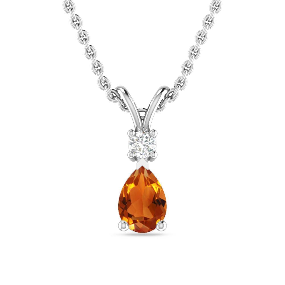 White Gold - Citrine