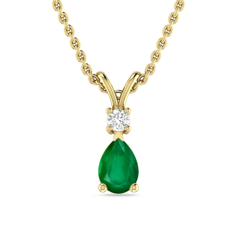 Yellow Gold - Emerald