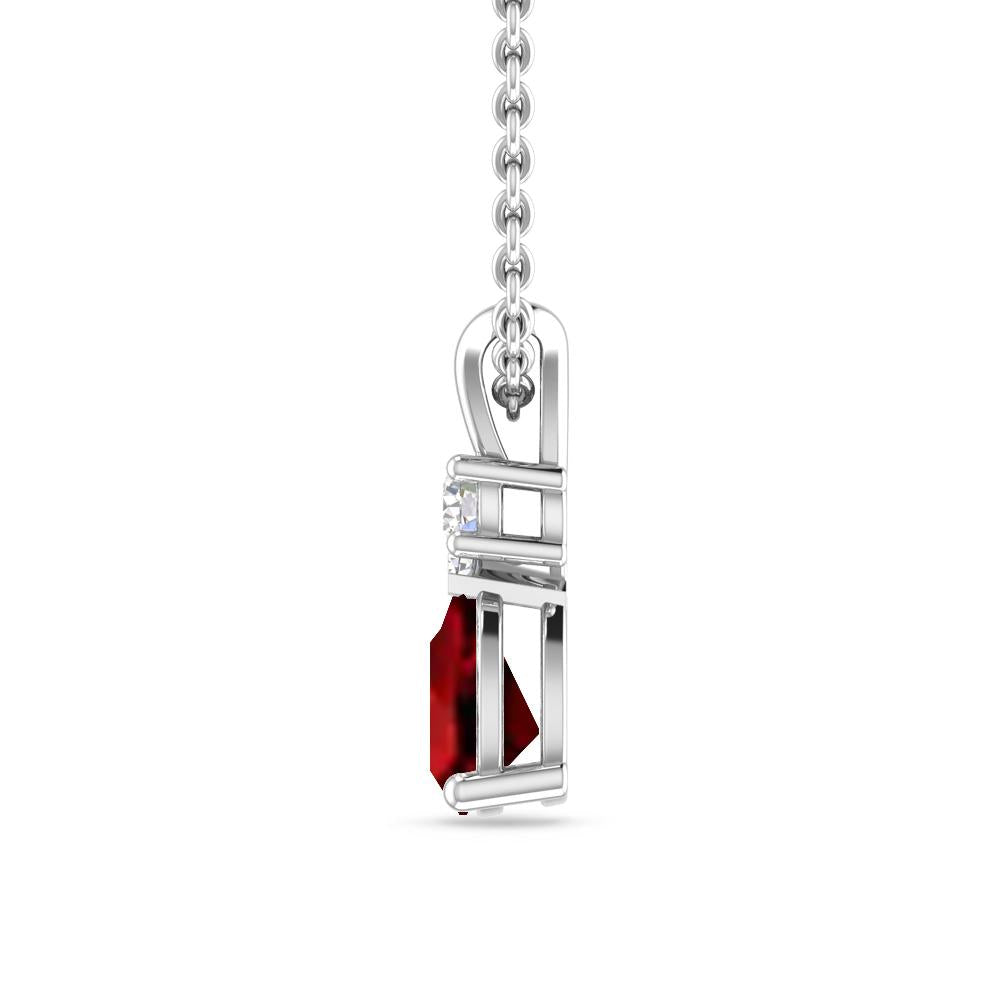 White Gold - Garnet