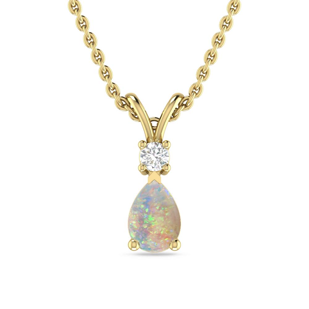 Yellow Gold - Opal