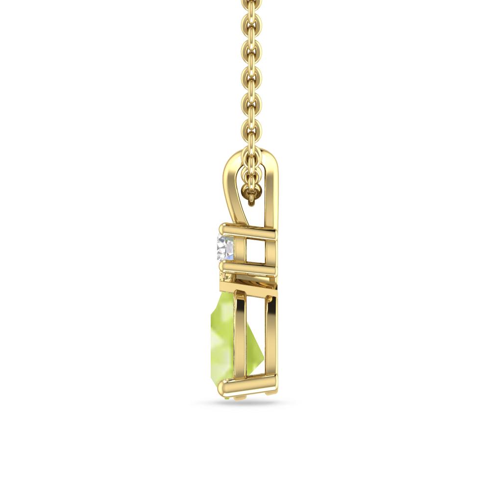 Yellow Gold - Peridot