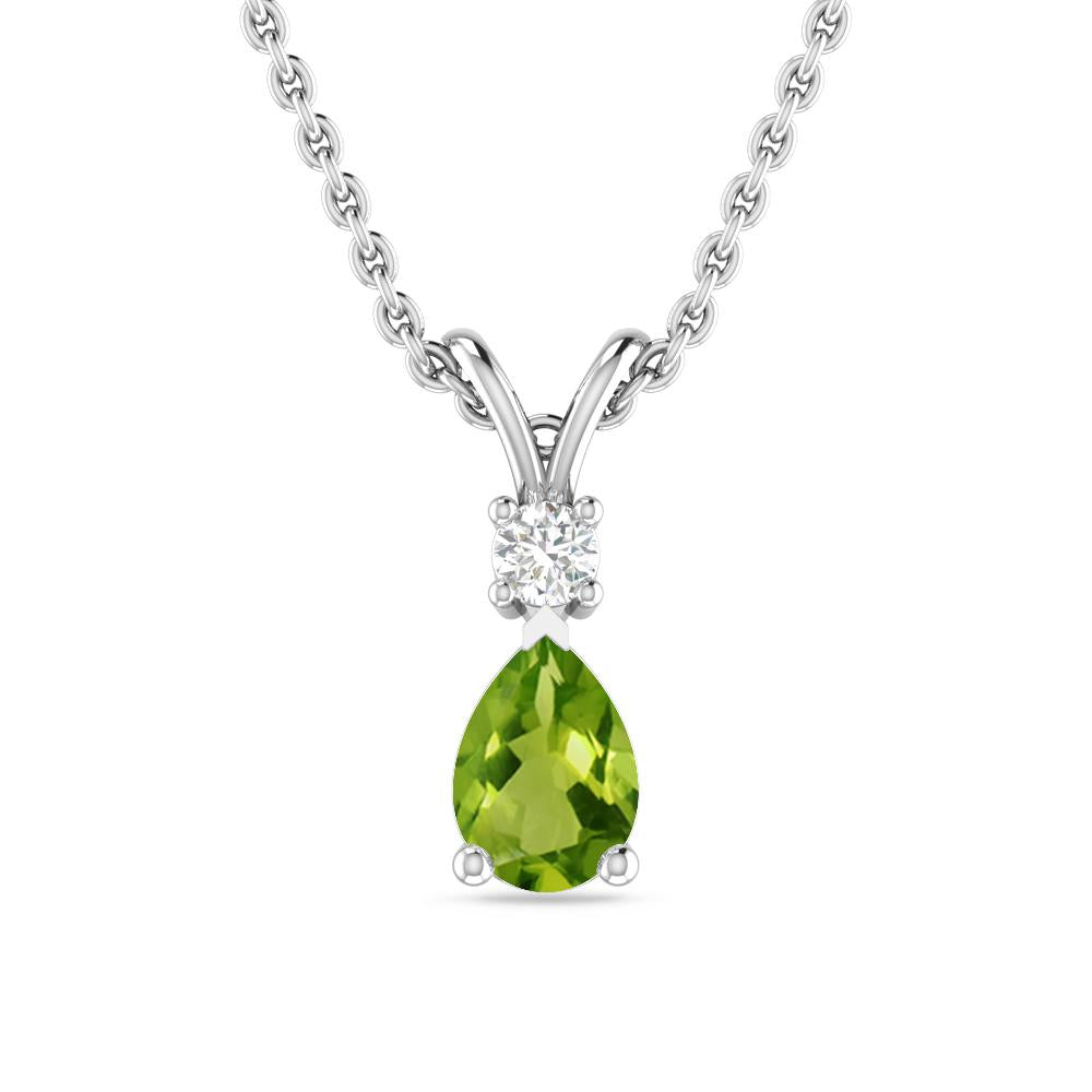 White Gold - Peridot