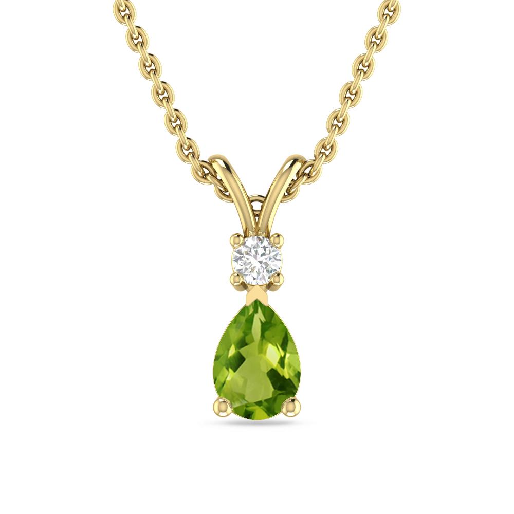 Yellow Gold - Peridot