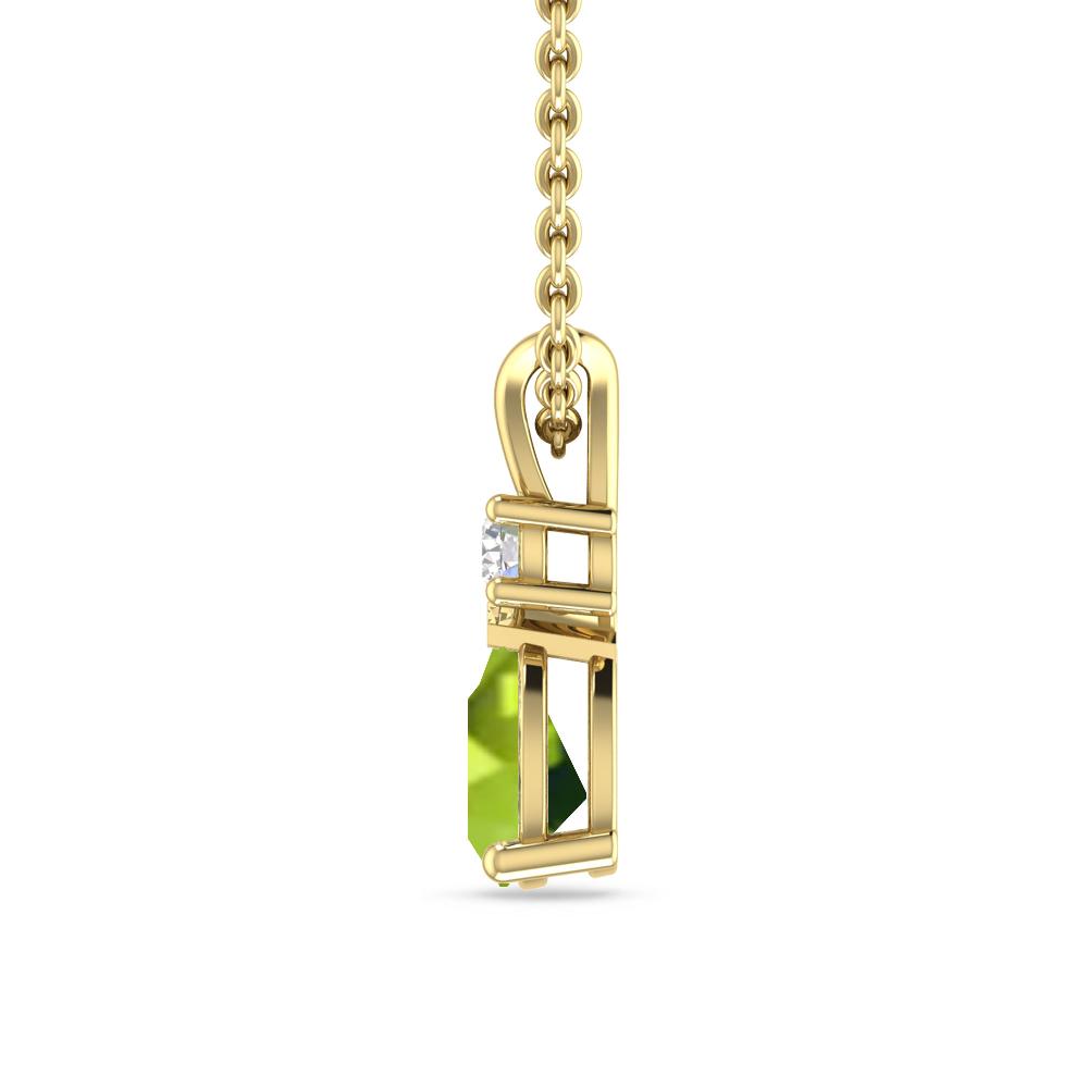 Yellow Gold - Peridot