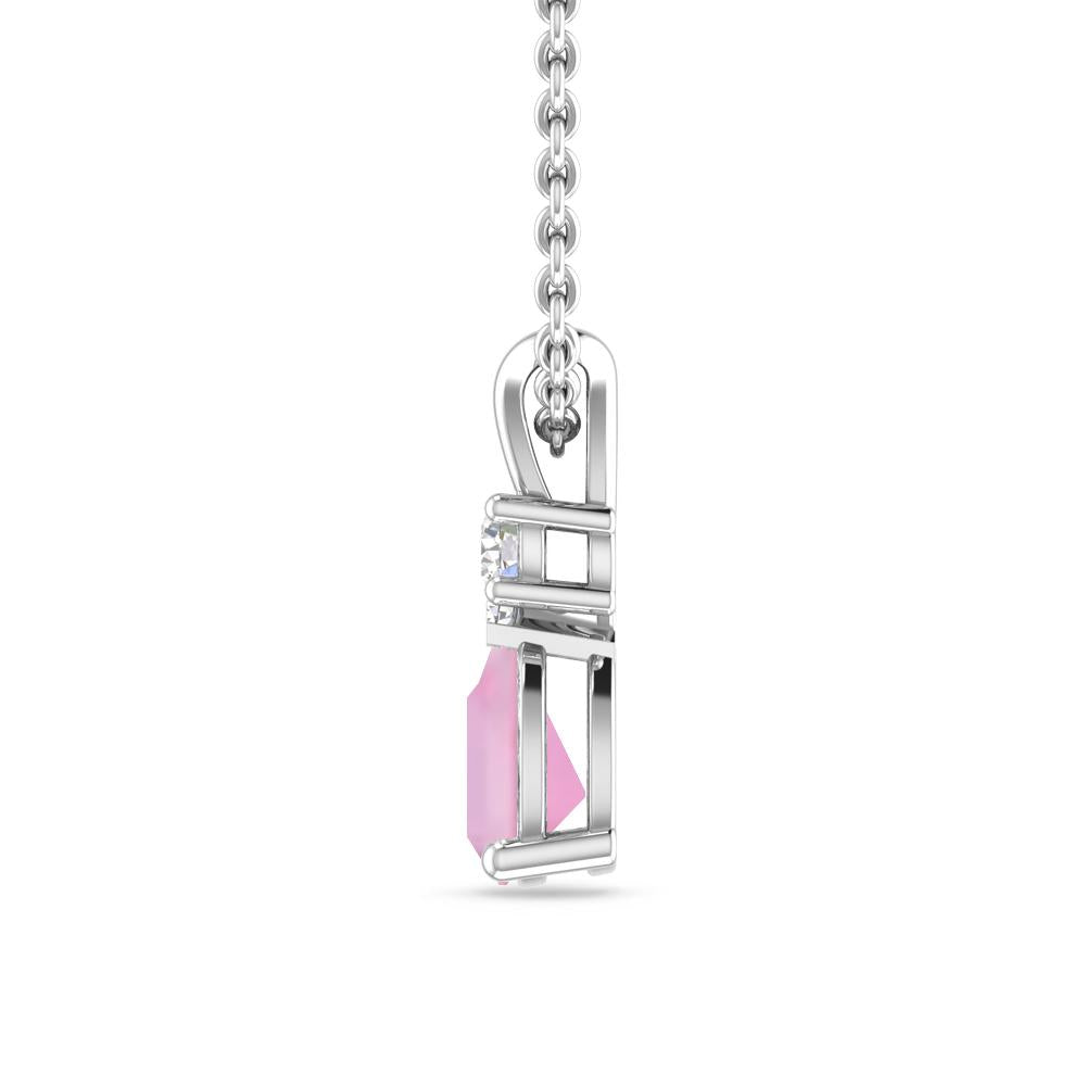 White Gold - Pink Tourmaline