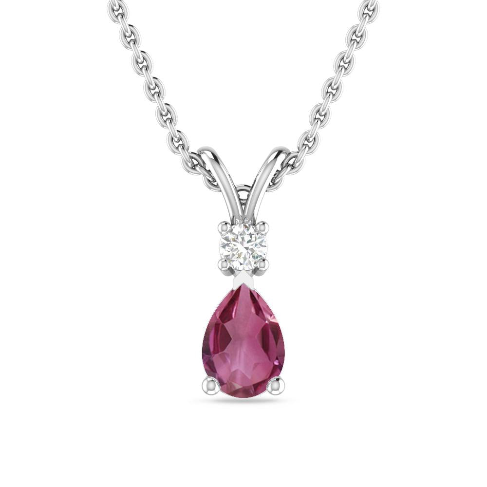 White Gold - Pink Tourmaline