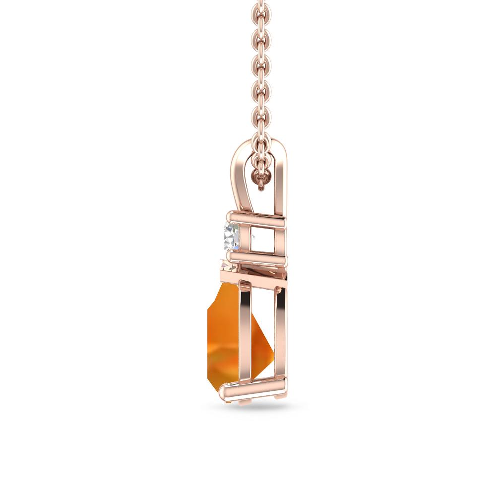 Rose Gold - Citrine