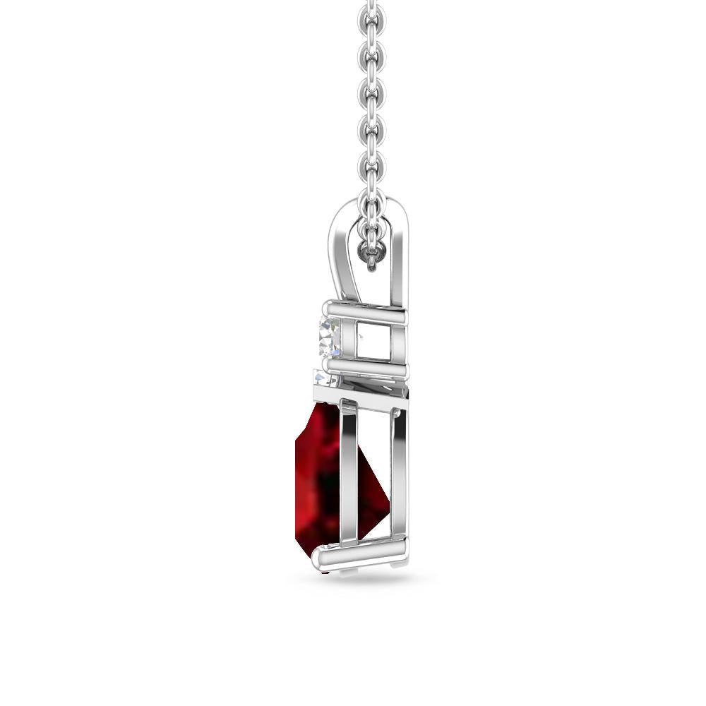 White Gold - Garnet