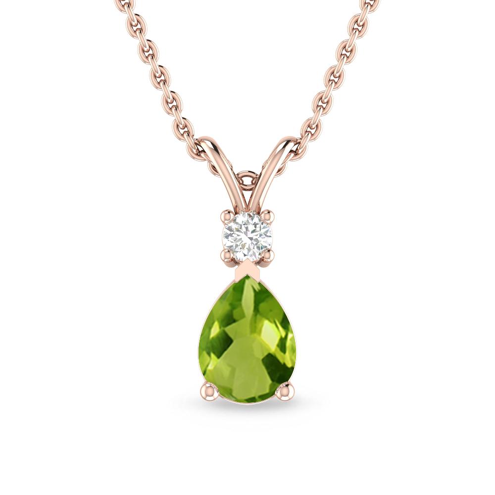 Rose Gold - Peridot