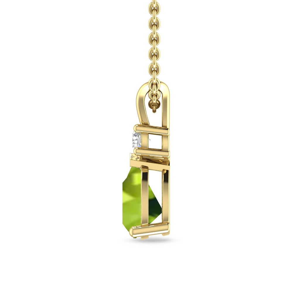 Yellow Gold - Peridot