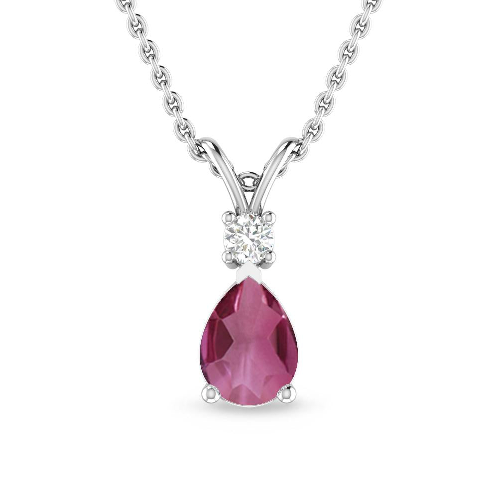 White Gold - Pink Tourmaline