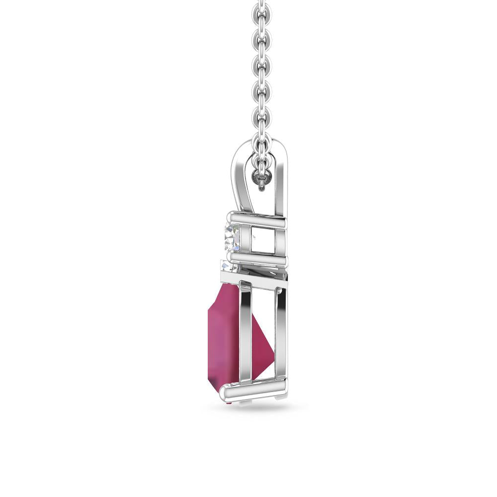 White Gold - Pink Tourmaline