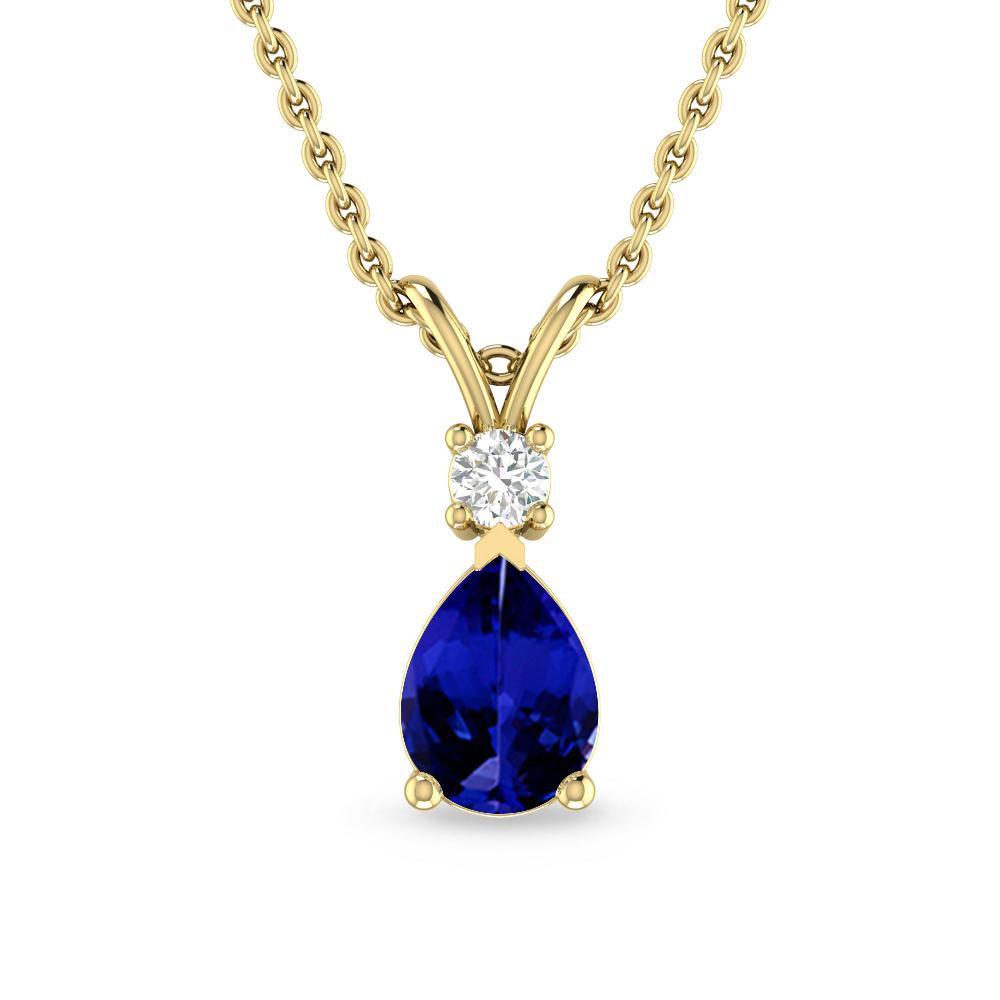 Yellow Gold - Tanzanite