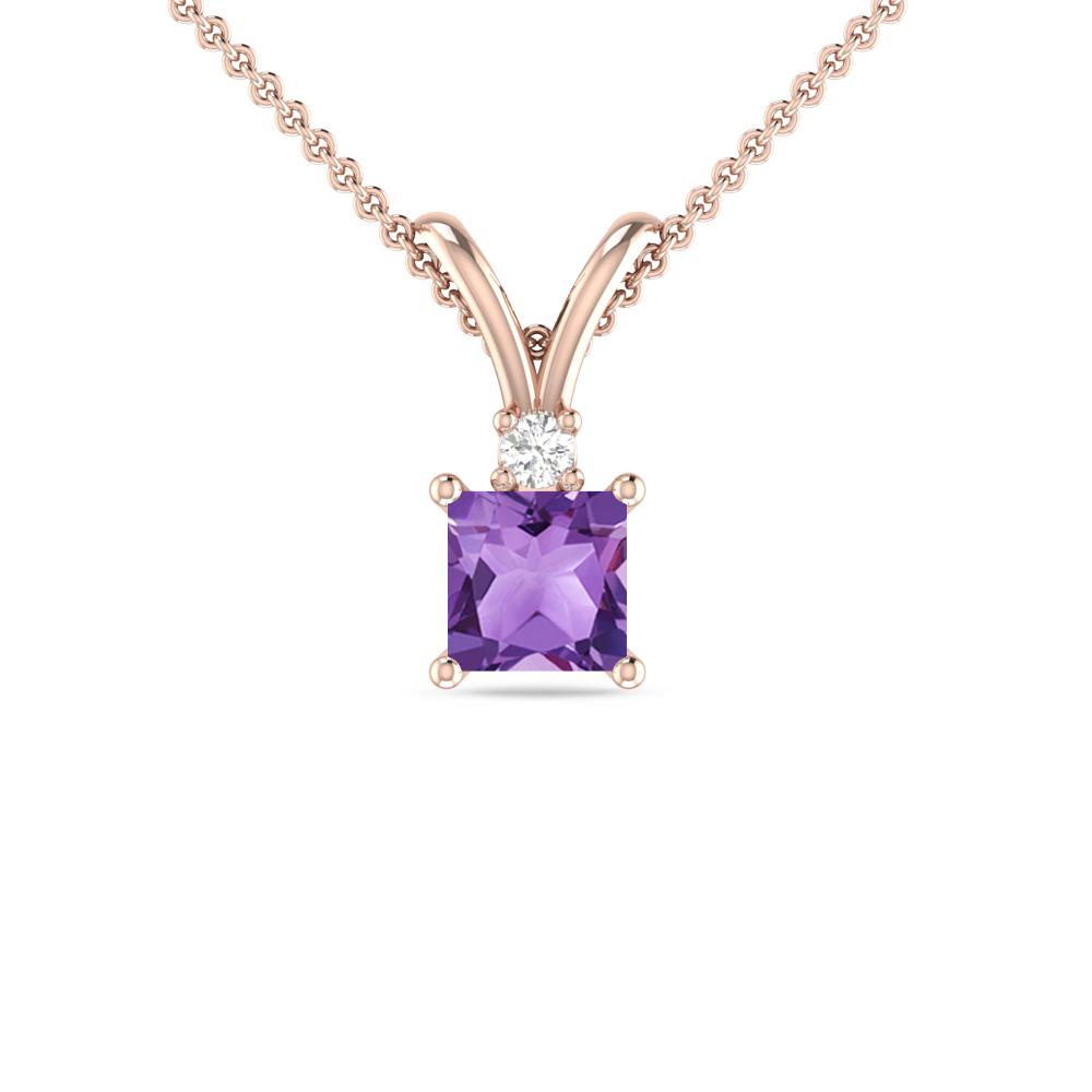 Rose Gold - Amethyst