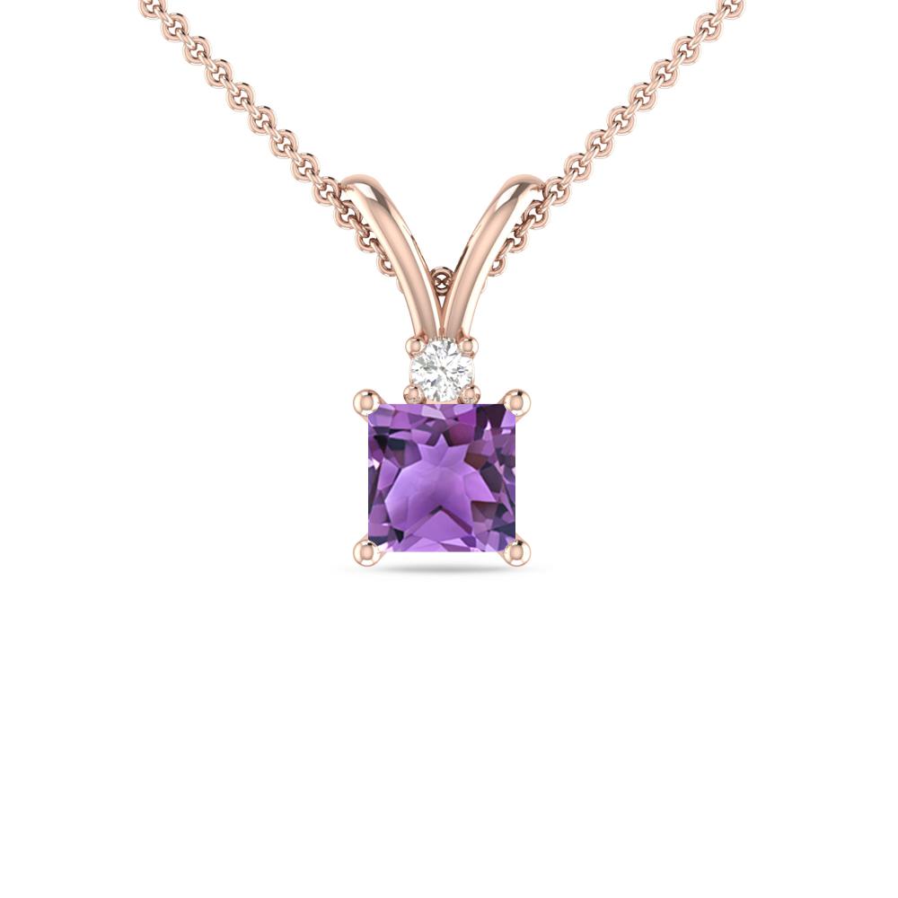 Rose Gold - Amethyst