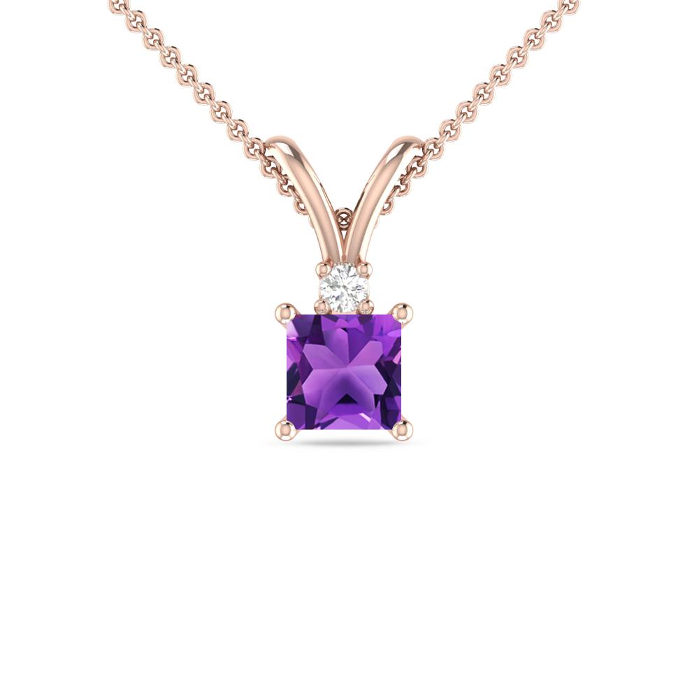 Rose Gold - Amethyst