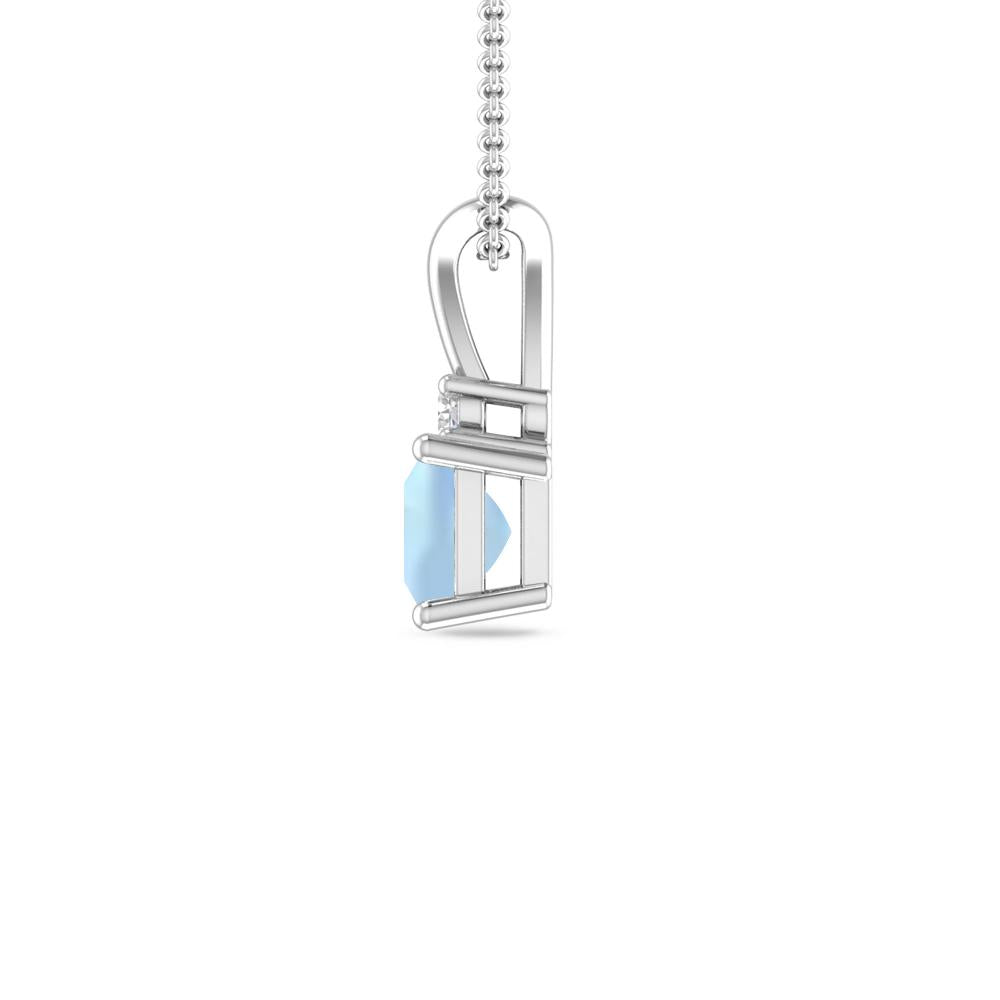 White Gold - Aquamarine