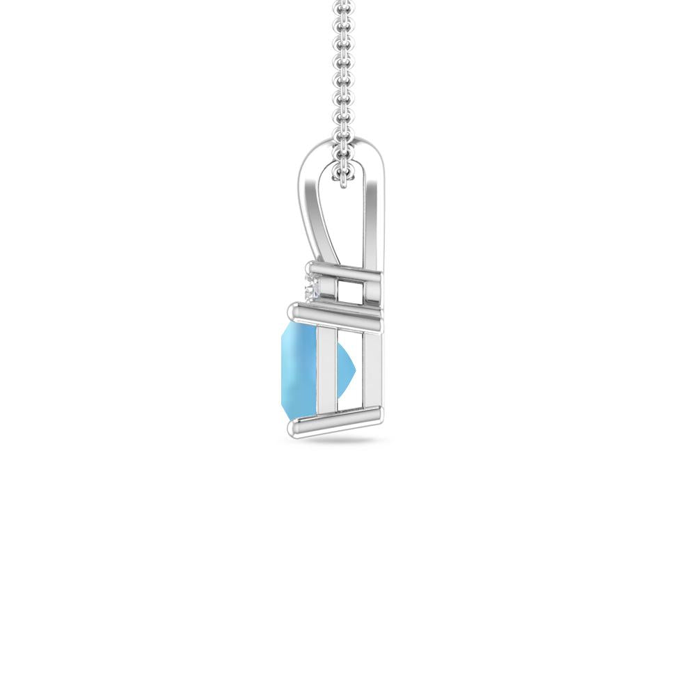 White Gold - Aquamarine